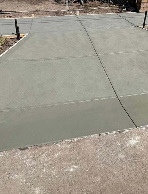 Concrete driveway by Duraseal Creative Concrete near Wallan