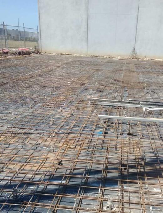 Industrial concrete slab in Epping