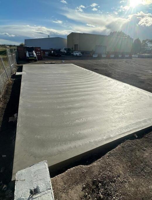 Concrete shed slab in Wallan by Duraseal Creative Concrete