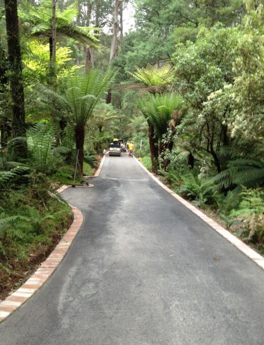Asphalt Pathway